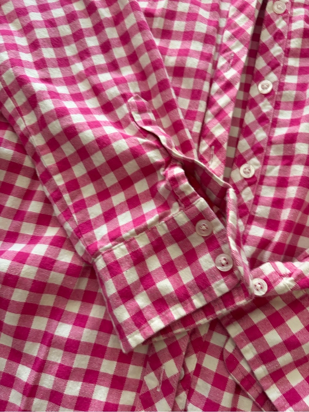 Vineyard Vines Pink and White Gingham Button-Down Shirt - Picture 5 of 9